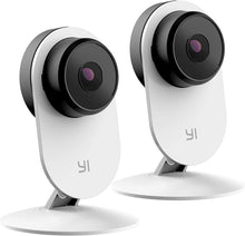 Load image into Gallery viewer, YI 2pc Smart Security Camera 3, AI-Powered 1080p Home Camera System IP Cam with 24/7 Emergency Response, Human Detection, Sound Analystics, 2.4G Wi-Fi, Phone/PC App - Works with Alexa
