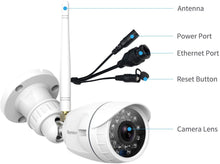 Load image into Gallery viewer, Outdoor Security Camera, Septekon 1080P Home Wireless WiFi Surveillance Camera with IP66 Waterproof, Night Vision, Motion Detection, Remote Access, Compatible with Alexa-S40
