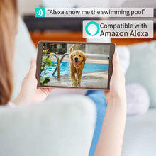 Load image into Gallery viewer, Dog Camera-1080P FHD Pet Camera with Phone App, Pan/Tilt/ Zoom Puppy Camera with 2-Way Audio, AI Human Detection, Night Vision Cloud Storage / TF Card Work with Alexa Wireless Security Camera for Home
