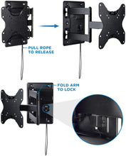 Load image into Gallery viewer, Mount-It! Lockable RV TV Wall Mount with Quick Release, Full Motion Flat Screen Bracket for Campers, Travel Trailers, RVs, Motorhomes and Marine Boats, Fits Most 23-43" VESA 100, 200, 77 Lbs Capacity

