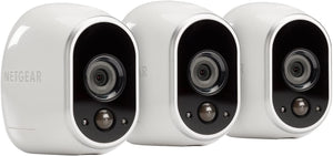 Arlo - Wireless Home Security Camera System | Night vision, Indoor\/Outdoor, HD Video, Wall Mount | Includes Cloud Storage & Required Base Station | 1-Camera System (VMS3130)