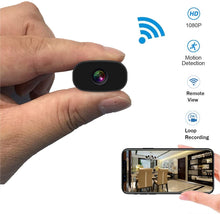 Load image into Gallery viewer, Mini Hidden Cameras PNZEO W3 Spy Cam Portable Wireless WiFi Remote View Camera Small Home Security Cameras Indoor Outdoor Video Record Smart Motion Detection
