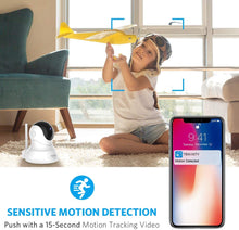 Load image into Gallery viewer, TENVIS Security Camera- Wireless Camera, IP Camera with Night Vision/ Two-way Audio, 2.4Ghz Wifi Indoor Home Dome Camera for Pet Baby, Remote Surveillance Monitor with MicroSD Slot, Android, iOS App
