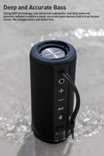 Load image into Gallery viewer, MIATONE Outdoor Portable Bluetooth Speakers Waterproof Wireless Speaker (Black)

