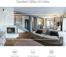 Load image into Gallery viewer, EZVIZ Indoor Security Camera 1080p FHD Motion Alert Night Vision Baby\/Pet\/Elder Monitoring 135° Wide Angle 2.4G Wi-Fi 2-Way Audio Smart Home IPC Works with Alexa Google IFTTT iOS Android App WH CTQ2C
