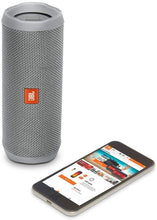Load image into Gallery viewer, JBL Flip 4 Waterproof Portable Bluetooth Speaker - Grey
