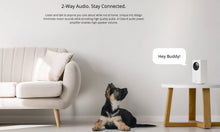 Load image into Gallery viewer, Wyze Cam Pan 1080p Pan\/Tilt\/Zoom Wi-Fi Indoor Smart Home Camera with Night Vision, 2-Way Audio, Works with Alexa &amp; the Google Assistant, White - WYZECP1

