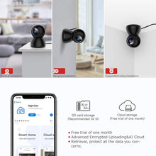 Load image into Gallery viewer, Victure 1080P FHD WiFi Camera with Motion Tracking Sound Detection 2.4 G WiFi Security Indoor Camera with 2-Way Audio, Night Vision, Home Camera for Baby/Pet/Elder
