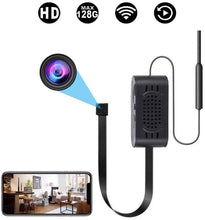 Load image into Gallery viewer, Spy Camera WiFi Hidden Cameras with Motion Detection, Mini Wireless Remote Live View with Free Phone App Full HD 1080P, Easy Setup Security Cam for Home, Nanny, Car, Office, Room, Indoor, Outdoor
