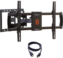 Load image into Gallery viewer, ECHOGEAR Full Motion Articulating TV Wall Mount Bracket for TVs Up to 78" - Smooth Extention, Swivel, Tilt - Wall Template for Easy Install - Centers &amp; Levels After Mounting Plus Hides Your Cables
