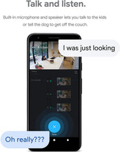 Load image into Gallery viewer, Google Nest Cam - Indoor Home Security Camera with Night Vision  works with Google Assistant and Alexa, Black, 3 Pack
