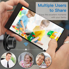 Load image into Gallery viewer, Veroyi Mini IP Camera WiFi Home Security Surveillance Nanny Camcorder with 2 Way Audio Motion Detection Night Vision
