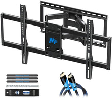 Load image into Gallery viewer, Mounting Dream TV Wall Mount TV Bracket for 42-84 Inch TVs, Universal Full Motion TV Mount with Articulating Arms, Max VESA 800x400mm 132 lbs. Loading, Easy to Install on 16", 18", 24" Studs MD2298-XL
