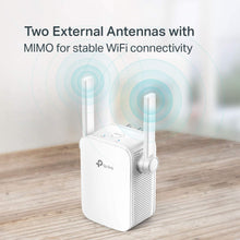 Load image into Gallery viewer, TP-Link N300 WiFi Extender,Covers Up to 800 Sq.ft, WiFi Range Extender supports up to 300Mbps speed, Wireless Signal Booster and Access Point for Home, Single Band 2.4Ghz only(TL-WA855RE)

