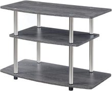 Load image into Gallery viewer, Convenience Concepts 131020 Designs2Go 3-Tier TV Stand, Black
