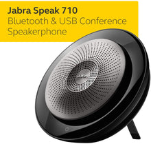 Load image into Gallery viewer, Jabra Speak 710 MS Wireless Bluetooth Speaker for Softphones and Mobile Phones – Easy Setup, Portable Speaker for Holding Meetings Anywhere with Immersive Sound, MS Optimized
