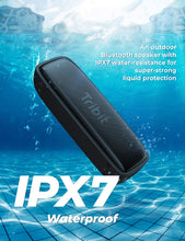 Load image into Gallery viewer, Tribit XSound Surf Bluetooth Speaker, 12W Speakers Bluetooth Wireless with Superior Sound, Bluetooth 5, IPX7 Waterproof, Wireless Stereo Pairing, 100ft Wireless Range Perfect for Home, Outdoor, Travel
