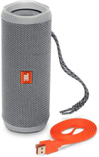 Load image into Gallery viewer, JBL Flip 4 Waterproof Portable Bluetooth Speaker - Grey
