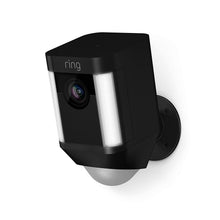 Load image into Gallery viewer, Ring Spotlight Cam Battery HD Security Camera with Built Two-Way Talk and a Siren Alarm, White, Works with Alexa
