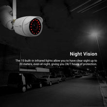 Load image into Gallery viewer, Outdoor Security Camera, Septekon 1080P Home Wireless WiFi Surveillance Camera with IP66 Waterproof, Night Vision, Motion Detection, Remote Access, Compatible with Alexa-S40
