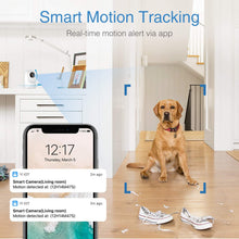 Load image into Gallery viewer, Security Camera Indoor, Goowls 1080P HD WiFi Camera Baby Camera Smart Home Wireless IP Camera for Pet/Dog/Nanny Monitor Pan/Tilt Night Vision Motion Detection 2-Way Audio Compatible with Alexa 2 Pack
