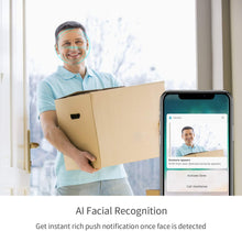 Load image into Gallery viewer, blurams Outdoor Pro, Security Camera Outdoor System 1080p FHD Outside w/Two-Way Audio, Starlight Night Vision, Facial Recognition, Deterrent Alarm, Weatherproof, Cloud/Local Storage, Works with Alexa
