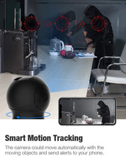 Load image into Gallery viewer, Wireless Security Camera, Conico 1080p IP Home Surveillance Camera WiFi Baby Monitor Pet Camera Dog Cam with Cloud Storage Sound Motion Detect Two Way Audio Night Vision Remote View

