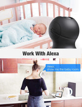 Load image into Gallery viewer, Wireless Security Camera, Conico 1080p IP Home Surveillance Camera WiFi Baby Monitor Pet Camera Dog Cam with Cloud Storage Sound Motion Detect Two Way Audio Night Vision Remote View
