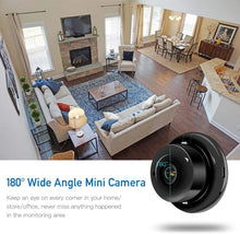 Load image into Gallery viewer, Veroyi Mini IP Camera WiFi Home Security Surveillance Nanny Camcorder with 2 Way Audio Motion Detection Night Vision
