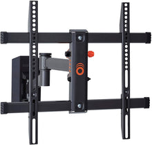 Load image into Gallery viewer, ECHOGEAR Full Motion TV Wall Mount for TVs Up to 58" - Smooth Extention, Swivel, Tilt - Wall Template for Easy Install On 1 Stud - After Install Level &amp; Hide Cables with Built-in Cable Management
