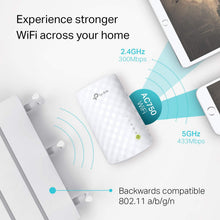 Load image into Gallery viewer, TP-Link AC750 WiFi Extender | Covers Up to 1200 Sq.ft and 20 Devices Up to 750Mbps| Dual Band WiFi Range Extender | WiFi Booster to Extend Range of WiFi Internet Connection (RE220)
