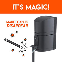 Load image into Gallery viewer, ECHOGEAR Adjustable Height Speaker Stands - Universal Compatibility with Satellite Speakers from Vizio, Klipsch, Bose, Sony &amp; More - Solid Steel Design with Built-in Cable Management &amp; Carpet Spikes
