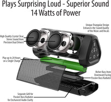 Load image into Gallery viewer, OontZ Angle 3 Ultra (3rd Gen) 5.0 Bluetooth Speaker (Updated), 14 Watts, Hi-Quality Sound &amp; Bass, 100 Ft Wireless Range, Play Two Speakers Together, IPX7, Bluetooth Speakers by SoundWorks (Black)
