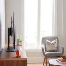 Load image into Gallery viewer, ECHOGEAR TV Swivel Stand - Universal Replacement Stand for TVs Up to 65"- Height Adjustable Up to 8" &amp; Smooth TV Swivel - Works with Samsung, LG, Sony &amp; More
