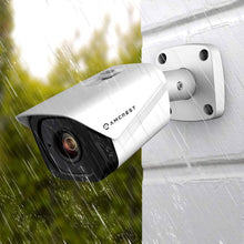 Load image into Gallery viewer, Amcrest UltraHD 4K (8MP) Outdoor Bullet POE IP Camera, 3840x2160, 131ft NightVision, 2.8mm Lens, IP67 Weatherproof, MicroSD Recording, White (IP8M-2496EW-28MM)
