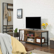 Load image into Gallery viewer, VASAGLE ALINRU Small TV Stand for 50 Inches TV, TV Console Table with Storage, Entertainment Center, for Living Room, Small Space, Industrial Rustic Brown ULTV39BX
