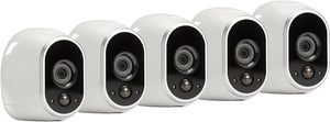 Arlo - Wireless Home Security Camera System | Night vision, Indoor\/Outdoor, HD Video, Wall Mount | Includes Cloud Storage & Required Base Station | 1-Camera System (VMS3130)