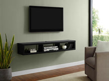 Load image into Gallery viewer, Martin Furniture Shallow Floating TV Console, 60", Black
