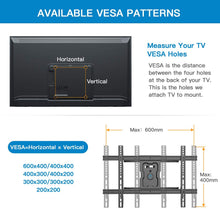 Load image into Gallery viewer, PERLESMITH Full Motion TV Wall Mount for 37-80 Inch Flat Curved TVs with Smooth Tilts Swivel &amp; Extends - Dual Articulating Arms Wall Mount TV Bracket Supports TVs up to 132 lbs Max VESA 600x400
