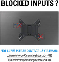Load image into Gallery viewer, Mounting Dream Lockable RV TV Mount for 17-43 inch TV, RV Mount for Camper Trailer Motor Home Boat Truck, Full Motion Unique One Step Lock Design RV TV Wall Mount, 200mm VESA 44 lbs. MD2210
