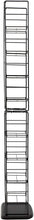 Load image into Gallery viewer, Atlantic Adjustable Wire Media Rack - Heavy Gauge Steel, Holds 153CDs, 72 DVDs, 8 Adjustable Shelves PN78205091
