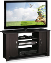 Load image into Gallery viewer, Furinno Econ TV Stand Entertainment Center, Espresso
