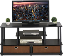 Load image into Gallery viewer, FURINNO JAYA Large Stand for up to 55-Inch TV, Black
