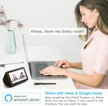 Load image into Gallery viewer, Home Security Camera, Littlelf 1080P Indoor WiFi Surveillance IP Camera with Manual Night Vision, 2-Way Audio, Human Motion Dectetion for Pet/Office/Baby Monitor, Worked with Alexa - 2 Pack
