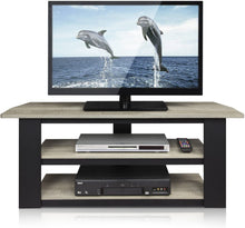 Load image into Gallery viewer, FURINNO Parsons 42-in TV Entertainment Center, French Oak Grey
