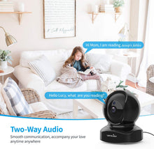 Load image into Gallery viewer, Wansview Wireless Security Camera, IP Camera 1080P HD, WiFi Home Indoor Camera for Baby\/Pet\/Nanny, Motion Detection, 2 Way Audio Night Vision, Works with Alexa, with TF Card Slot and Cloud

