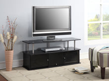Load image into Gallery viewer, Convenience Concepts 151202 Designs2Go TV Stand with 3 Cabinets, Black
