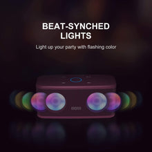 Load image into Gallery viewer, DOSS SoundBox Plus Portable Wireless Bluetooth Speaker with HD Sound and Deep Bass, Wireless Stereo Pairing, Built-in Mic, 20H Playtime, Portable Wireless Speaker for Home, Outdoor, Travel-Pink
