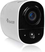 Load image into Gallery viewer, TOUCAN Rechargeable Battery-Powered Wireless Outdoor Security Camera with Alexa Support (1 Camera)
