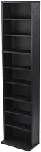 Load image into Gallery viewer, Atlantic Summit Adjustable Media Cabinet - Holds 261 CDs, 114 DVDs or 132 Blu-Rays, 6 Adjustable and 3 Fixed Shelves PN74735728 in Maple
